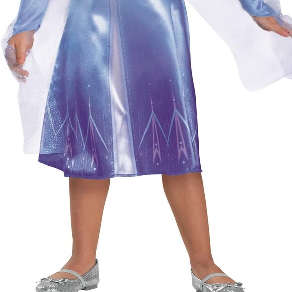 Disney Frozen Elsa Toddler Girls Halloween Costume Dress Size 2T - Picture 4 of 15